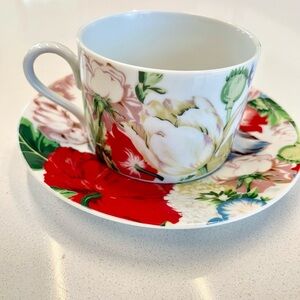 Mikasa Chintz de Paris Lab03 Jean Baudrand multi color China cup & saucer
